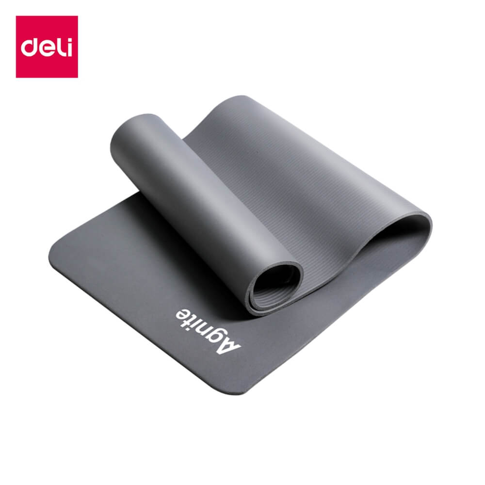 เสื่อโยคะ AGNITE ER201-GREY-GR-01 8 มม. สีเทา_0